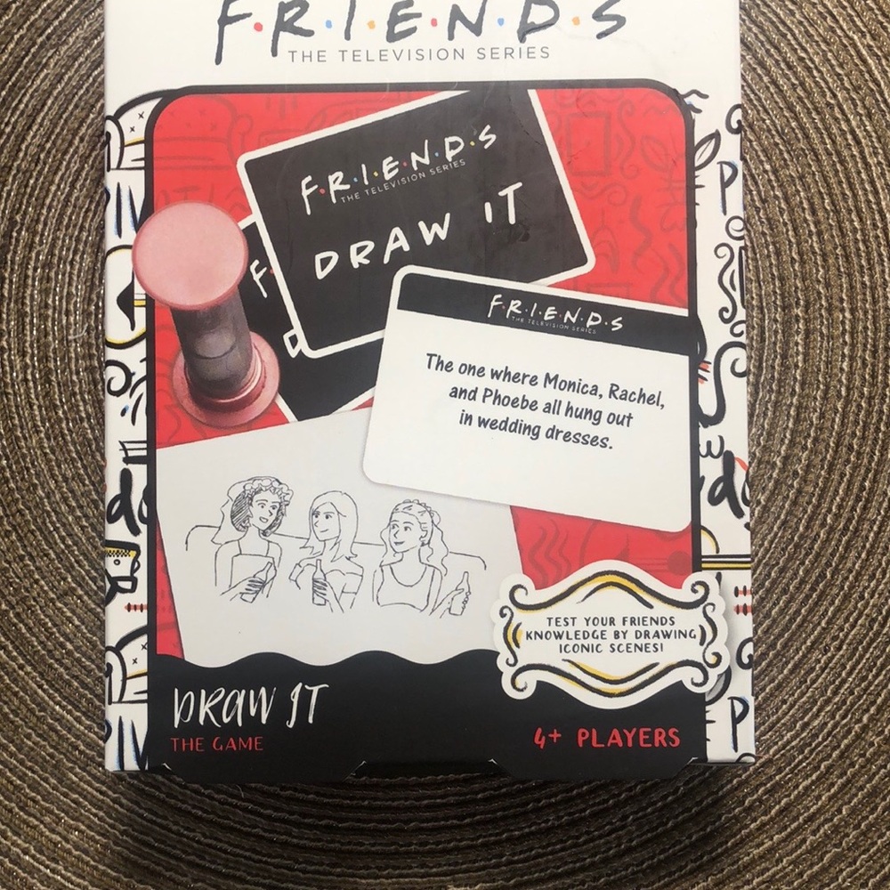 Friends TV Draw It Game